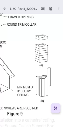 [Hearth.com] Insulating Chimney Support Box in Vaulted Ceiling