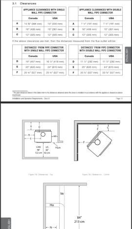 [Hearth.com] Corner clearance in front of chase