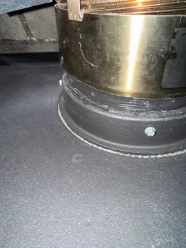 [Hearth.com] What kind of cement/sealant for repairing seal between liner and stove at collar?
