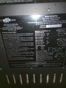 [Hearth.com] Harman accentra 52 non insert help with  distribution fan(and/or a source for a service manual)