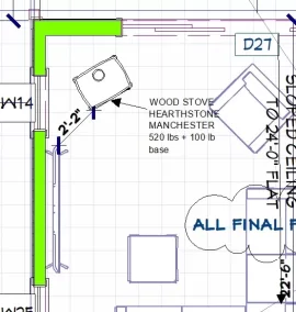 [Hearth.com] Hearthstone Manchester Stove Proximity to Television