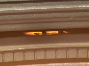 [Hearth.com] Visible fire between firebox and flue and rumbling noise