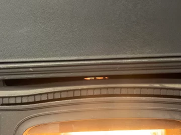 [Hearth.com] Visible fire between firebox and flue and rumbling noise