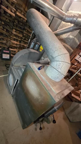 [Hearth.com] New member wood burner to furnace