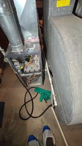 [Hearth.com] New member wood burner to furnace