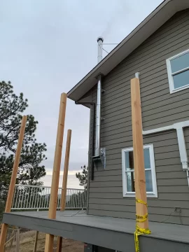 [Hearth.com] Placement in Living Room - Kuma Applewood Cookstove