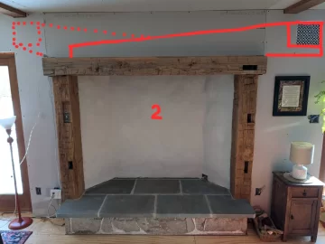 [Hearth.com] Large masonry fireplace to alcove conversion