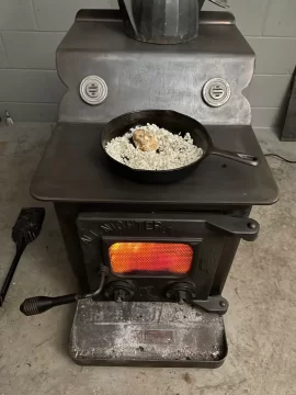 [Hearth.com] All nighter with glass door.