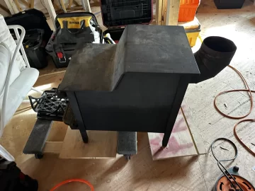 [Hearth.com] Fisher Wood stove crack repair