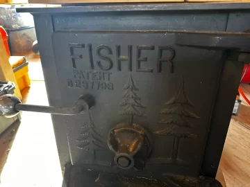 [Hearth.com] Fisher Wood stove crack repair