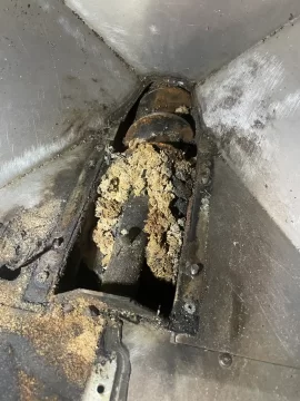 [Hearth.com] Anyone have and auger jam from leaving the stove outside for a months in the New England weather?