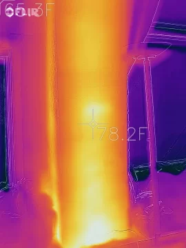 [Hearth.com] Liner touching flue tile