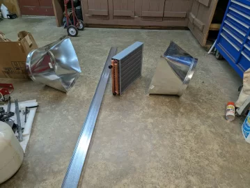 [Hearth.com] DIY heat exchange adapter for flexible duct