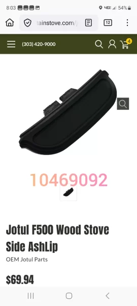 [Hearth.com] F500 Rebuild Question