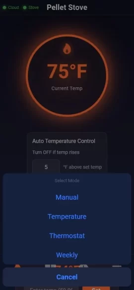 [Hearth.com] Newbie - help.  WIFI possible for Comfortbilt pellet stove?