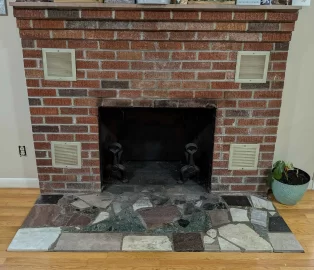 [Hearth.com] Need to repair or replace my fireplace hearth before installing new woodstove insert. Ideas?