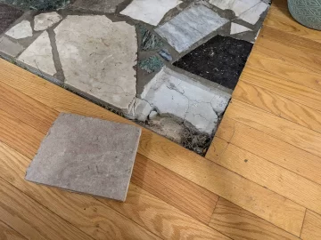 [Hearth.com] Need to repair or replace my fireplace hearth before installing new woodstove insert. Ideas?