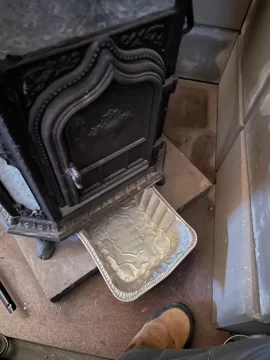 [Hearth.com] Better way to use an ashpan - don't rake so often!