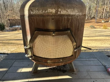 [Hearth.com] Custom Made Outdoor Firepit/Fireplace - Some Opinions Please...