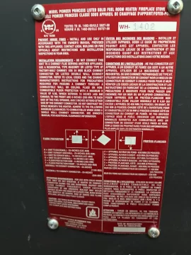 [Hearth.com] Measurements of WETT wall clearance?  Measured from stove backwall or from stove accessories/panels  mounted on its back?