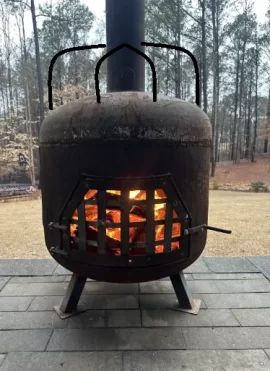 [Hearth.com] Custom Made Outdoor Firepit/Fireplace - Some Opinions Please...