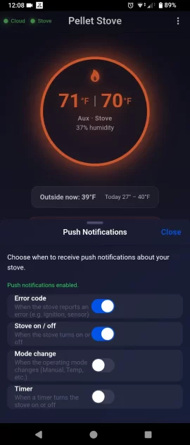 [Hearth.com] Castle Serenity - Comfortbilt WiFi Module