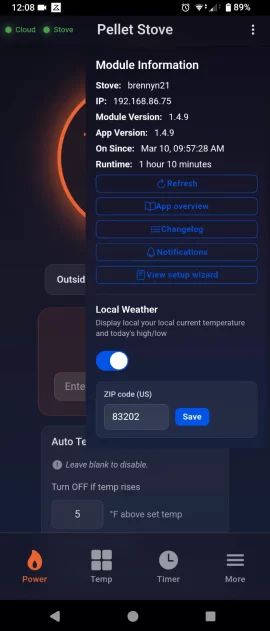 [Hearth.com] Castle Serenity - Comfortbilt WiFi Module