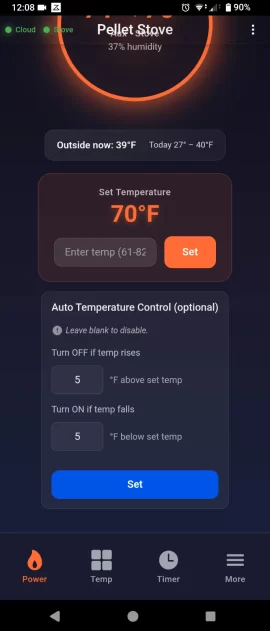 [Hearth.com] Castle Serenity - Comfortbilt WiFi Module