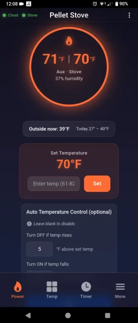 [Hearth.com] Castle Serenity - Comfortbilt WiFi Module