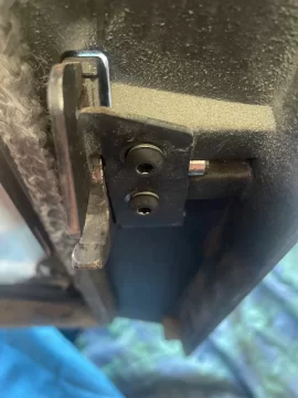 [Hearth.com] Harman XXV TC fire door handle fell off! C-lock washer for the fix?