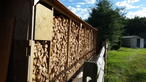 [Hearth.com] Shed for seasoned wood