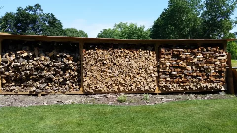 [Hearth.com] Shed for seasoned wood