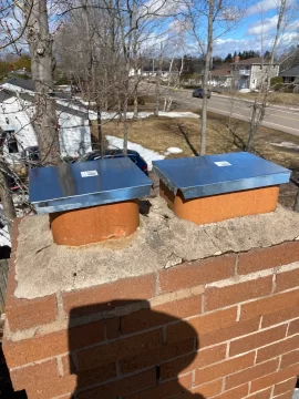 [Hearth.com] Stainless steel  chimney crown cover