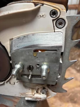 [Hearth.com] MS362 not throwing oil from chain - pump works.
