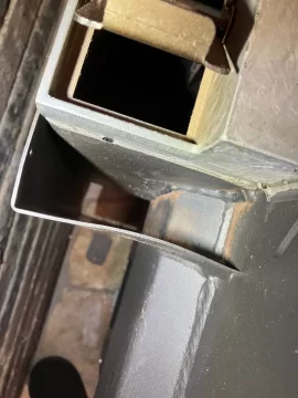[Hearth.com] Princess PE-32, my second year. Stove pipe, blower, stack height, shields, and damper type questions.