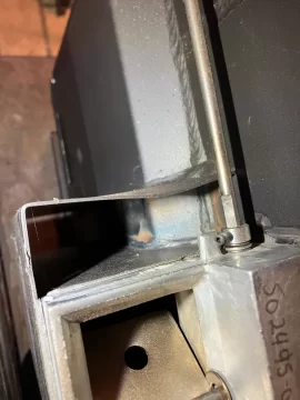 [Hearth.com] Princess PE-32, my second year. Stove pipe, blower, stack height, shields, and damper type questions.