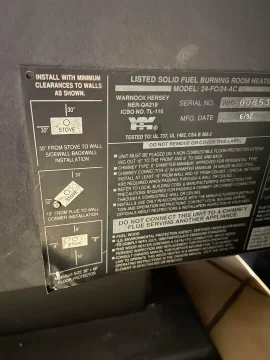 [Hearth.com] Englander wood stove identification
