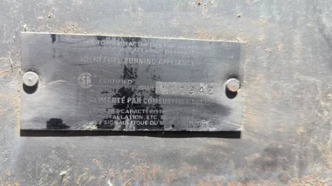 [Hearth.com] Min clearance for a Fisher with CSA label, but no clearances on it