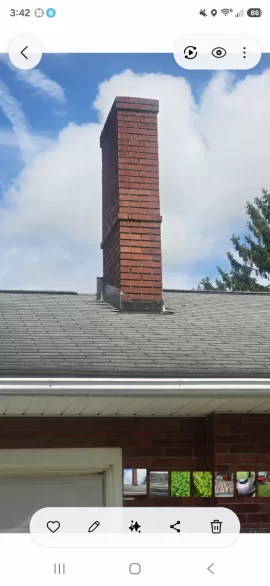 [Hearth.com] Old chimney tear down to roofline