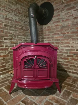 [Hearth.com] Vermont Castings Resolute 1979 burgandy