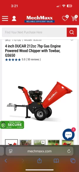 [Hearth.com] PTO vs self contained wood chipper