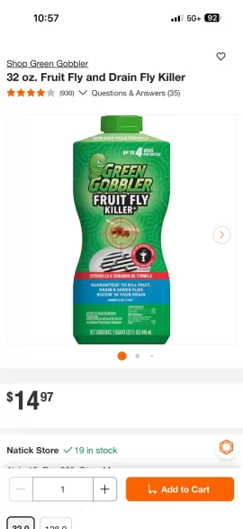 [Hearth.com] Hot weather brought out the drain flies from basement laundry room from the sink and toilet and slight skanky smell coming from washing machine?