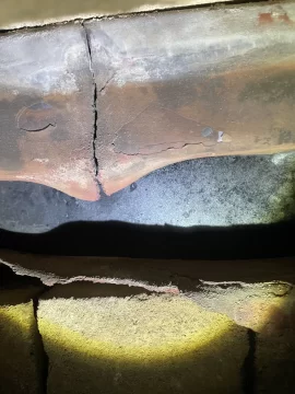 [Hearth.com] Quadrafire 7100 cracked rear channel