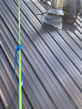 [Hearth.com] Small leak from silicone chimney boot: can't seem to fix...next steps