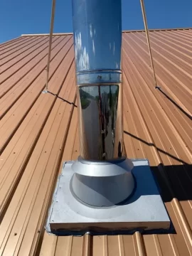[Hearth.com] Small leak from silicone chimney boot: can't seem to fix...next steps