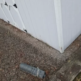 [Hearth.com] Can I toss some gutters on this Amish garage?