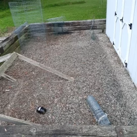 [Hearth.com] Can I toss some gutters on this Amish garage?