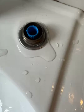 [Hearth.com] Moen bathroom faucet cartridge replacement to fix leak around the handle or dripping spout.