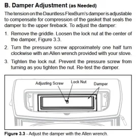 [Hearth.com] Vermont Castings Dauntless damper adjustment problems