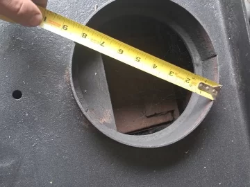[Hearth.com] Help Identifying model/year + checking flue collar interior for missing parts (Moxee, WA build)